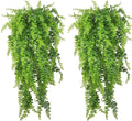 PINVNBY Reptile Plants Hanging Fake Vines Boston Climbing Terrarium Plant with Suction Cup for Bearded Dragons Lizards C