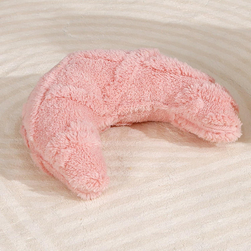 Little Pillow for Cats Puppies Ultra Soft Warm Fluffy Pet Calming Macaron Color Toy Half Donut Cuddler for Joint Relief 