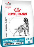 ROYAL CANIN Veterinary Diet Canine Hydrolyzed Protein Moderate Calorie Adult Dry Dog Food, 24.2 lb Bag