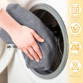 Opvixi Dog Towels for Drying Dogs Large, Absorbent Microfiber Dogs Bath Towel, 40 x 24 Inch Soft Pet Grooming Towel, Dog Shower & Bath Supplies(Grey)