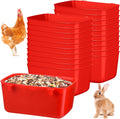 Zhehao 20 Pcs Poultry Water Cups Chicken Waterer Cups 18 oz