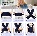 Pawaboo Pet Sling Carrier for Small Dogs and Cats