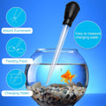 WEAVERBIRD Manual Fish Tank Water Changer Aquarium Dropper, 30ml Aquarium Clean Pipette Dropper, Fish Tank Cleaning Wast