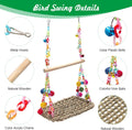 Bird Swing Toys Coolrunner Bird Hammock Bed Hanging Swing Nest Cotton