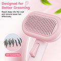 Cat Brush for Shedding, Grooming Comb for Shedding for Dog Kitten Massage Removes Loose Fur, Smooth & Detangling, Cat & 