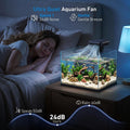 PAIZOO Aquarium Chiller Fan, Quiet Fish Tank Cooling Fan with 3 Speed Modes