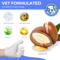 PUPMATE Pet Cleaning Glove Wipes for Dogs & Cats, Hypoallergenic Deodorizing Disposable Bathing Wipes,No-Rinse Grooming Wipes, Extra Thick,Perfect for Pet Dry Cleaning,Daily Care and Travel,24 pcs