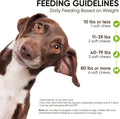 TzzyiC Probiotics for Dogs Gut Digestive Health Probiotic Chews for Dogs Digestive Enzymes Relieve Diarrhea Immunity Oral Problems Itching Constipation Prebiotics Dog Probiotics 200 Ct Chicken
