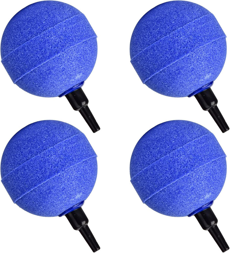Air Stone Bar Bubble Diffuser Set, Ball-Shape Fish Tank Air Bubble Air Stone Bar Hydroponics Oxygen Diffuser, for Aquari