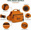 Tactical Dog Backpack for Medium Large Dogs, Reflective Pack Harness with Storage, Poop Bag Pocket, Includes Free Anti-P
