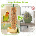 Parakeet Treats Sticks 3 PCS Bird Cereal Snacks Natural Chewing Toys