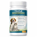De-wormer for Cats and Dogs, Broad Spectrum Pet Wormer with Pyrantel Pamoate and Praziquantel Targets Tapeworm, Roundworm, and Hookworm, Easy Formula