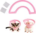 Sugar Glider Recovery Collar Extra Small Hamster Neck Cone Small Pet Collar Adjustable Protective Soft Cone for Sugar Gl