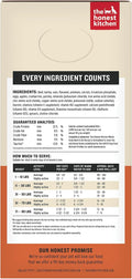The Honest Kitchen Human Grade Wholemade™ Dehydrated Dog Food, Whole Grain Beef and Oat, 10 lb (makes 40lbs)