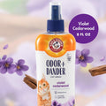 Arm & Hammer Cat Odor Control Spray, Violet Cedarwood, 8 Fl Oz