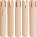 Niteangel Set of Beech Stilts for Elevating & Safely Setting Niteangel Multi-Chamber Series Maze House (Set of 5 Stilts 