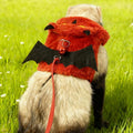 Small Animal Harness and Leash Set, Adjustable Escape-Proof Ferret Harness Vest for Adult Ferret, Meerkat, King Squirrel