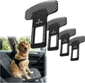 4Pack Dog Cat Safety Belt Clips，Adjustable Fabric Dog Vehicle Seat Harness