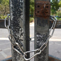 Gate Chain for Outdoor Fence - Rustproof Metal Gate Latch Chain with Hooks, Secure and Durable for Garden, Yard, and Far