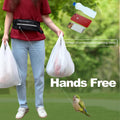 Hands-Free Bird Harnesses Suitable for Cycling and Driving Outdoors and Belts self-retracting Fanny Pack Bird Leash suir