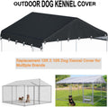 Outdoor Dog Kennel Cover 10'W x 10'L Replacement Covers