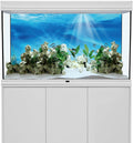 Undersea Aquarium Backdrop Underwater Coral Fish Tank Background 24x16 in