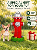 14.4"H 4LB Resin Fire Hydrant for Dogs to Pee On Indoor & Outdoor