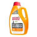 Nature’s Miracle Set-In Stain Destroyer, 1 Gallon, For Cat Messes, Oxy Formula With Orange Scent