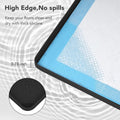 Pee Pad Holder for Dogs, Dog and Puppy Pee Pads Holder, 24"x24" Non-Slip & Leak-Proof & Portable Silicone Mat with Raise