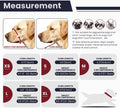 2 Pcs Soft Muzzle for Medium Large Sized to Stop Barking (Red, M