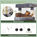 Taoqimiao Heavy-Duty Cat Tree, 71 in Cat Tower for Large Cats 20lbs+