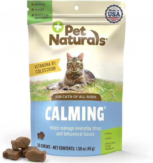 Pet Naturals Calming Chews for Cats, Chicken Flavor