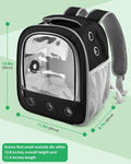 DBNESS Guinea Pig Carrier Backpack, Portable Rabbit Travel Carring Bag for Pet Bunny Chinchilla Bearded Dragon Hamster P