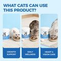 Kittysupps Taurine Powder for Cats, Kitty Supps Taurine Supplement, Grade Amino Acid Supplement for Heart, Vision & Daily Wellness, 200 Grams (1pcs)