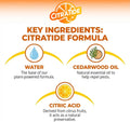 Natural Flea, Tick & Mosquito Spray for Dogs – Cedarwood & Citrus Formula – Plant-Based, DEET-Free, Non-Toxic, USA Made – Safe for Home & Pets – CITRATIDE (16 fl oz)