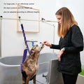 Dog Grooming Belly Strap Belly Band & Loop 3 Sets Adjustable Dogs Groomer Extension Strap for Pet Grooming Tables Arms B