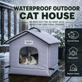 Tailtastic Weather Outdoor Cat House, Higher Seams Keep Ground Water Out