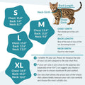 ROZKITCH Cat Recovery Suit, Full Coverage Anti Licking Onesie for Cats, Anti Shedding Overgrooming Wrap Full Body Jumpsu