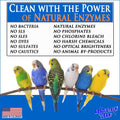 Absolutely Clean Amazing Bird Cage Cleaner and Deodorizer - Just Spray/Wipe - Safely & Easily Removes Bird Messes Quickl