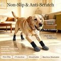 PETLOFT Non-Slip Dog Socks, Prevent Licking, Slipping, and Scratching, Enhance Traction, Suitable for Medium to Large Do