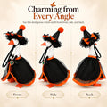 Halloween Desk Goose Outfit, 3-Piece Witch Clothes for 7 Inch Mini Goose