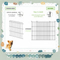 Dog Crate Divider Panel 2-Pack, 20.47" H x 15.74-29.13" W, Glossy Black