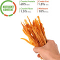 MON2SUN Chicken Jerky Dog Treats - Grain Free High Protein Chicken Strips for Small & Medium Dogs, Natural Training Treats & Healthy Rewards, Easy to Digest, 17.64 oz (Pack of 1)