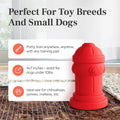 Small Dog Fire Hydrant 4x7 Silicone Soft Potty Training Aid for Small Breeds Under 10lbs Toy Breeds Indoor Outdoor Train