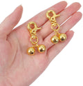 2 Pcs Dog Collar Bell, Bell for Dog Collar with Heavy Duty Snap Clips