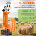 Sheep Shears Cordless 550W 2400RPM, with 2X 4000mAh 21V Batteries