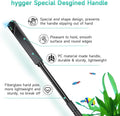hygger 6-in-1 Aquarium Cleaning Tools, Multipurpose Fish Tank Cleaning Kit for 20-160 Gallon Tank with Telescopic Long H