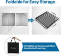 Petboda Dog Car Barrier for SUV Trunk Cargo Area, Foldable & Adjustable Car Divider and Cargo Gate to Keep Dogs in Back (Patent Design)