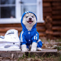 Dog Hoodie Security Clothes 4 Legs Jumpsuit Sweatshirt Hoodies Soft & Warm Dog Outfit Pullover Dog Winter Clothes Sweate
