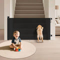 Retractable Baby Gate for Stairs 34" Tall Fits Up to 55" Wide